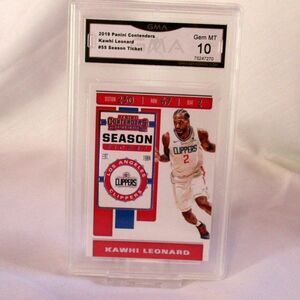 2019-20 Panini Contenders Kawhi Leonard #55